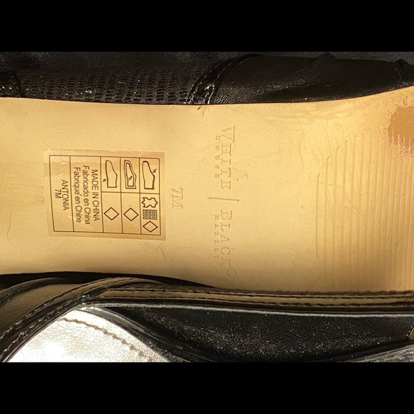 New Women’s WHITE HOUSE BLACK MARKET Platform Heels, Size 7 - Picture 7 of 7